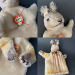 STEIFF Possy Squirrel Hand Puppet ~ 1959-61 Rare!