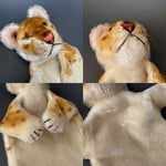 STEIFF Young Lion Hand Puppet ~ 1950s Rare!