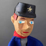 POLICEMAN Hand Puppet Thuringia Workshop ~ 1960s