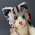 STEIFF Tabby Cat Hand Puppet ~ 1950s