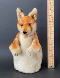 STEIFF Fox Hand Puppet ~ 1952-63 Rare!