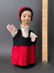 Little Red Riding Hood Hand Puppet ~ 1950s Unique!