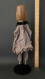 SKELETON Hand Puppet ~ 1920s Punch and Judy Rare!