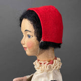 Little Red Riding Hood Hand Puppet ~ 1950s Unique!