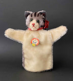 STEIFF Tabby Cat Hand Puppet ~ 1950s