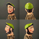 Set of Small Punch & Judy Hand Puppets ~ 1920-30s Rare!