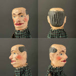 Set of Small Punch & Judy Hand Puppets ~ 1920-30s Rare!