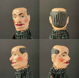 Set of Small Punch & Judy Hand Puppets ~ 1920-30s Rare!