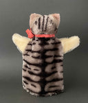 STEIFF Tabby Cat Hand Puppet ~ 1950s