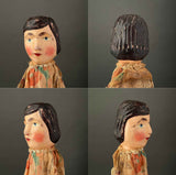 Set of Small Punch & Judy Hand Puppets ~ 1920-30s Rare!