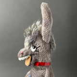 ANKER Mufti Donkey Hand Puppet ~ 1960s Rare!