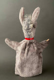 ANKER Mufti Donkey Hand Puppet ~ 1960s Rare!