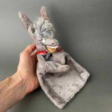 ANKER Mufti Donkey Hand Puppet ~ 1960s Rare!