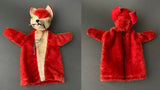 ANKER Red Fox Hand Puppet ~ 1960s