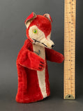 ANKER Red Fox Hand Puppet ~ 1960s