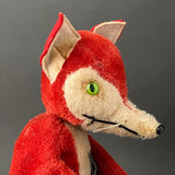 ANKER Red Fox Hand Puppet ~ 1960s