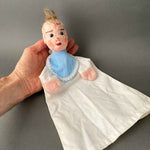 Baby Hand Puppet by Curt Meissner ~ 1970s Rare!