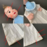 Baby Hand Puppet by Curt Meissner ~ 1970s Rare!