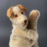 BERG Terrier Dog Hand Puppet ~ 1950s Rare!