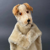 BERG Terrier Dog Hand Puppet ~ 1950s Rare!