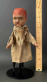 Boy Hand Puppet ~ Late 19th c. Punch and Judy Rare!