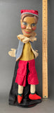 Bross KASPER Hand Puppet ~ circa 1950s Rare!