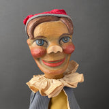 Bross KASPER Hand Puppet ~ circa 1950s Rare!