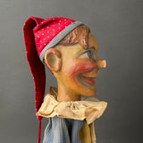 Bross KASPER Hand Puppet ~ circa 1950s Rare!