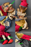 Bross KASPER Hand Puppet ~ circa 1950s Rare!