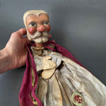 Bross KING Hand Puppet ~ 1950s Rare!