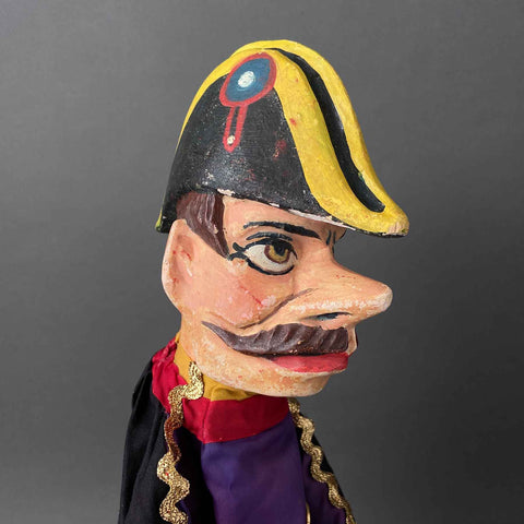 CONSTABLE Hand Puppet ~ Late 19th c. Punch and Judy