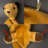 CHAD VALLEY Sooty Bear Hand Puppet ~ 1950s