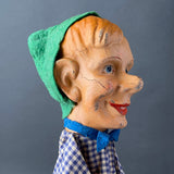 Boy Hand Puppet ~ Mid 20th Century Rare!