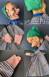 Boy Hand Puppet ~ Mid 20th Century Rare!