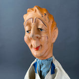 Doctor Hand Puppet ~ Mid 20th Century Rare!