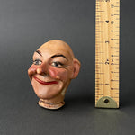 Bald Man Hand Puppet Head ~ 1930s