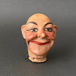 Bald Man Hand Puppet Head ~ 1930s