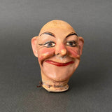 Bald Man Hand Puppet Head ~ 1930s