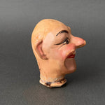 Bald Man Hand Puppet Head ~ 1930s
