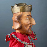 King Hand Puppet ~ Mid 20th Century Rare!