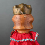 King Hand Puppet ~ Mid 20th Century Rare!