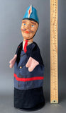 Policeman Hand Puppet ~ Mid 20th Century Rare!