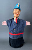 Policeman Hand Puppet ~ Mid 20th Century Rare!