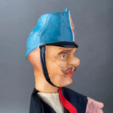 Policeman Hand Puppet ~ Mid 20th Century Rare!