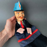 Policeman Hand Puppet ~ Mid 20th Century Rare!