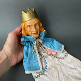 Prince Hand Puppet ~ Mid 20th Century Rare!