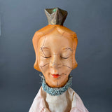Princess Hand Puppet ~ Mid 20th Century Rare!