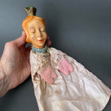 Princess Hand Puppet ~ Mid 20th Century Rare!