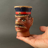 CONSTABLE Hand Puppet Head ~ Early 20th c. Punch and Judy