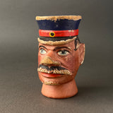 CONSTABLE Hand Puppet Head ~ Early 20th c. Punch and Judy